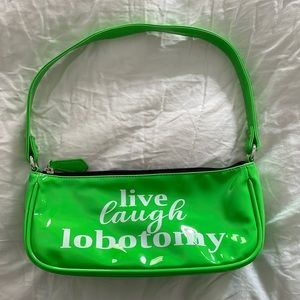 25FNYC Live Laugh Lobotomy Purse